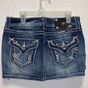 NWOT Miss Me jean skirt